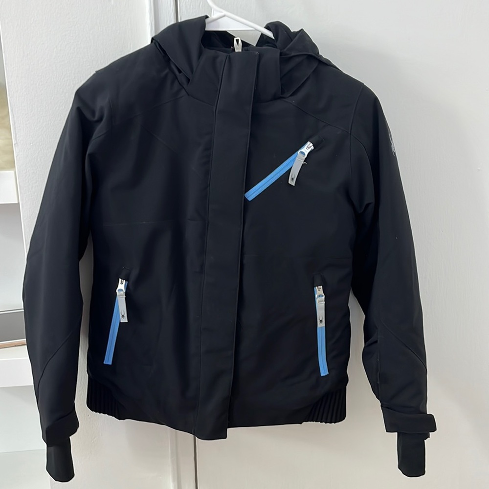 Kids spyder skiing jacket
